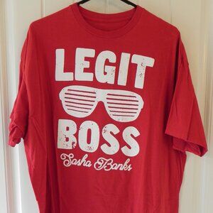 *NEW* WWE Sasha Banks Legit Boss Shirt